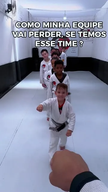 Treino infantil de Jiu-Jitsu no CT Espécime